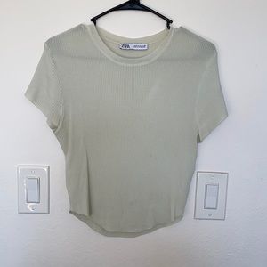 Zara Sheer Top